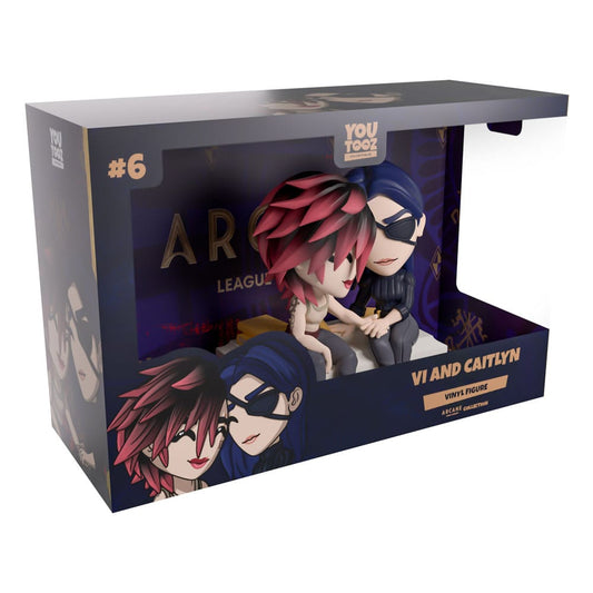 League of Legends - Vi & Caitlyn, Arcane Vinyl Figures 2-Pack 11 cm