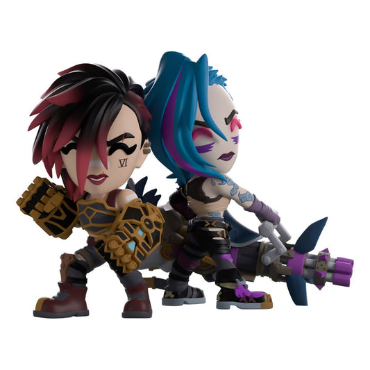 League of Legends - Vi & Jinx, Arcane Vinyl Figures 2-Pack 11 cm