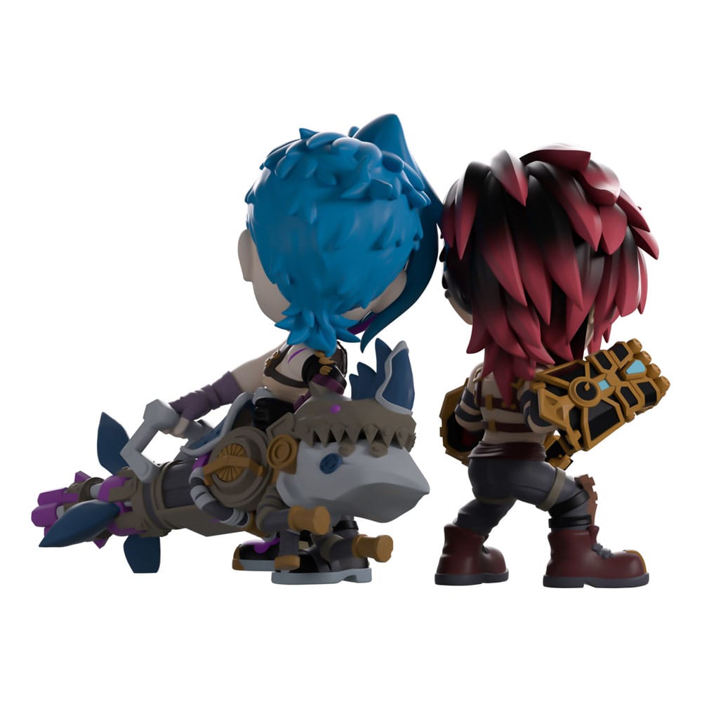 League of Legends - Vi & Jinx, Arcane Vinyl Figures 2-Pack 11 cm