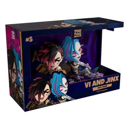 League of Legends - Vi & Jinx, Arcane Vinyl Figures 2-Pack 11 cm
