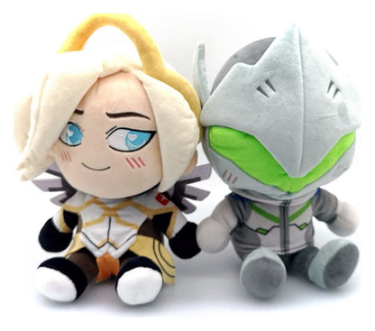 Overwatch - Genji & Mercy, Plush Figures 2-Pack 22 cm