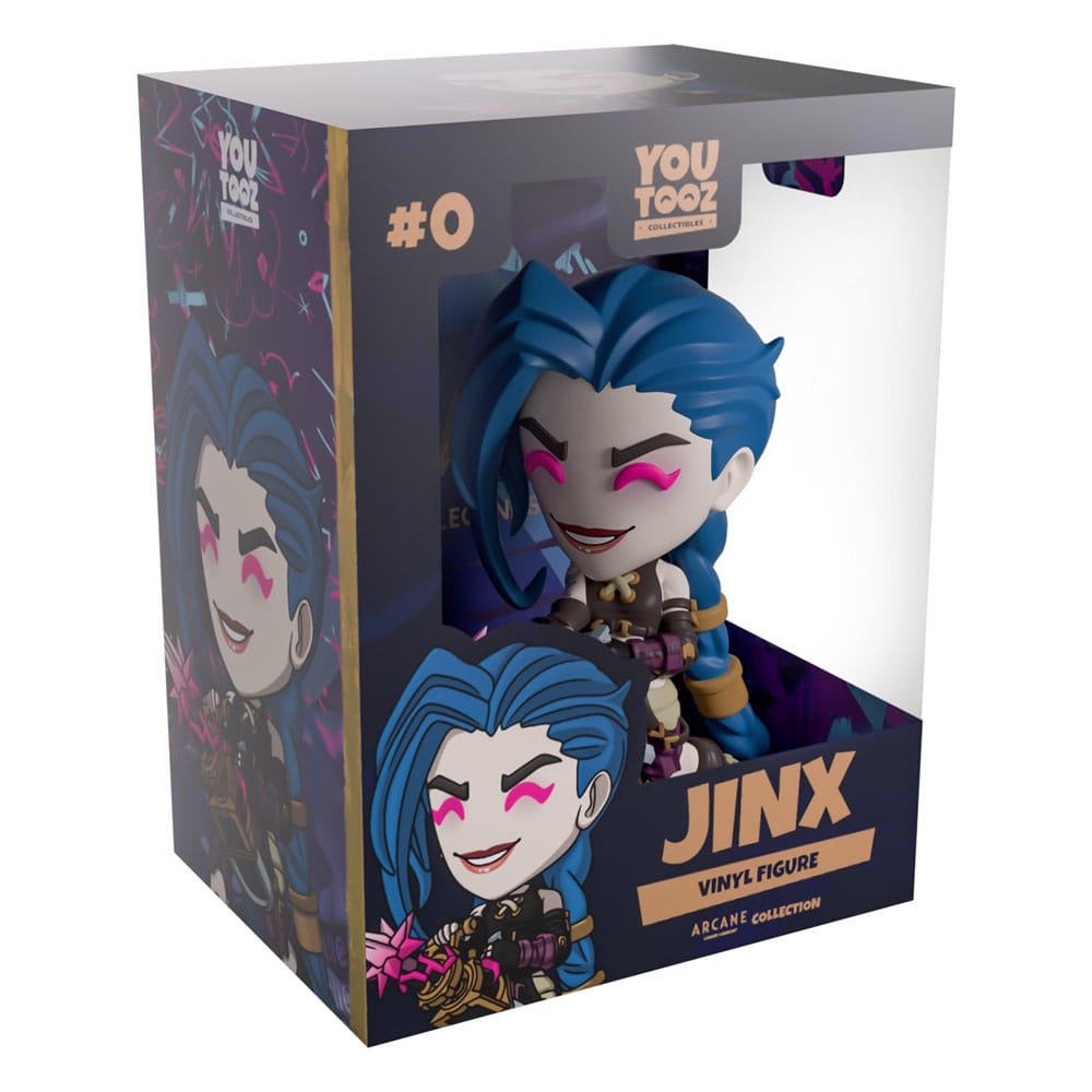 League of Legends - Jinx, Arcane Vinyl Figure Jinx 11 cm