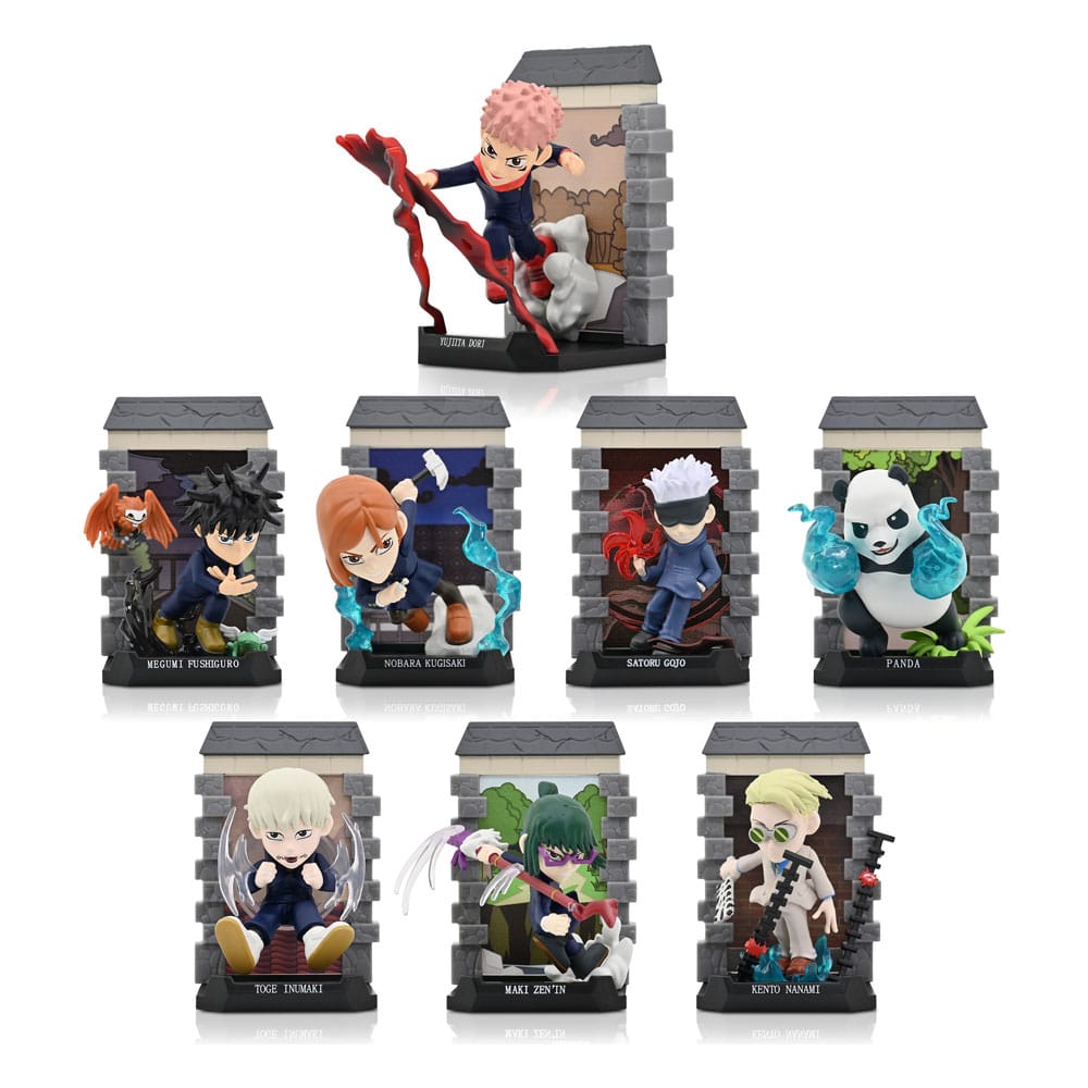 Jujutsu Kaisen - 1 Blind Box, Mystery Capsules Mini Figures Cursed 10 cm