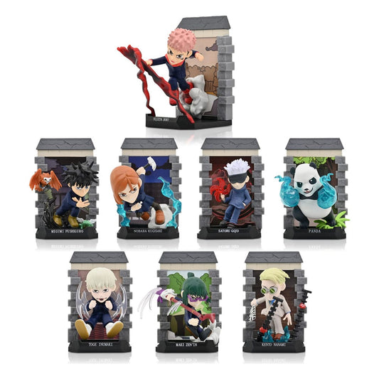 Jujutsu Kaisen - 1 Blind Box, Mystery Capsules Mini Figures Cursed 10 cm